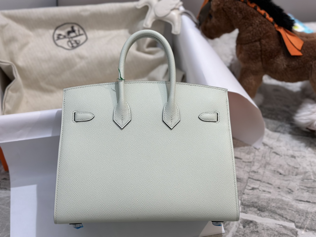 에르메스 버킨백25 민트그린 은장 앱송